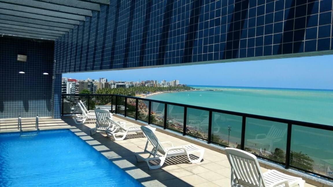 Apartamento Luxo 2/4 Beira-Mar Pajucara - Maceio Daire Dış mekan fotoğraf